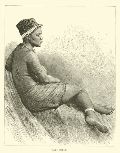 Zulu piękne autorstwa English School