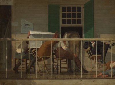 Prawdziwy Amerykanin, ca. 1874. autorstwa Enoch Wood Perry