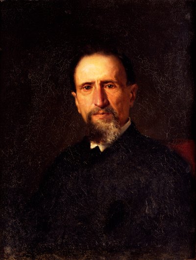 Portret inżyniera Antonio Magniego (olej na płótnie) autorstwa Enrico Crespi