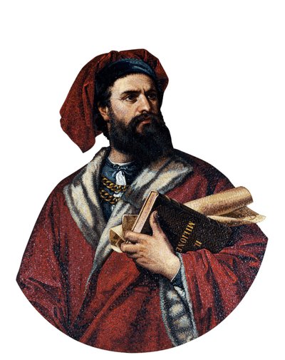 Marco Polo, 1867 autorstwa Enrico Podio