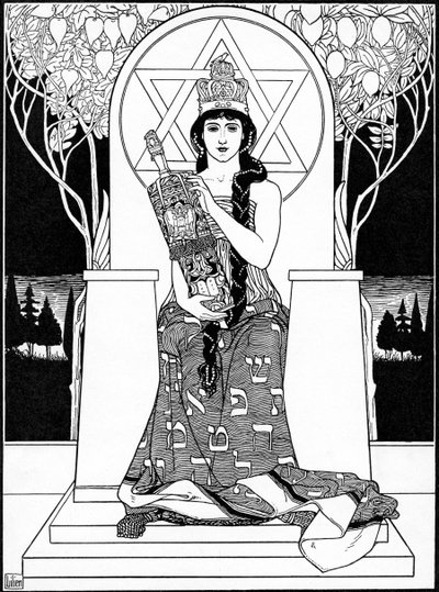 EM LILIEN autorstwa Ephraim Moses Lilien