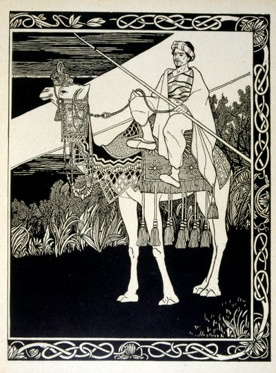 Enak przed Gemorre (Gomorra), z księgi Juda zilustrowanej przez Efraima Mojżesza Liliena (1874-1925). Lilian uważany jest za ojca ikonografii syjonistycznej, tworzonej w stylu Jugendstil (niemieckiej secesji). Zilustrował 