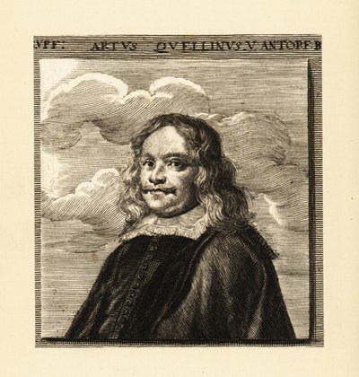 Artus Quellinus Starszy, flamandzki rzeźbiarz autorstwa Erasmus (after) Quellinus
