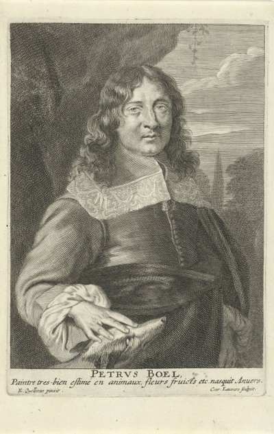 Peeter Boel, sztychowany przez Conrada Lauwersa, ok. 1649-62 (grafika) autorstwa Erasmus (after) Quellinus