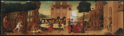Historia Nastagio degli Onesti autorstwa Ercole de (circle of) Roberti