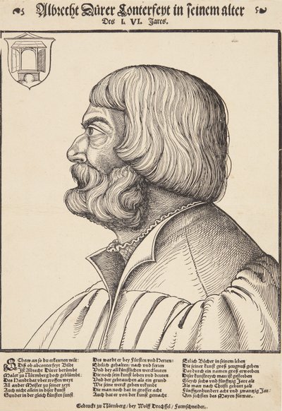 Albrecht Durer autorstwa Erhard Schon