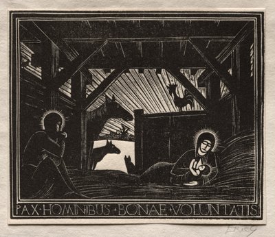 Prezenty świąteczne: Świt autorstwa Eric Gill