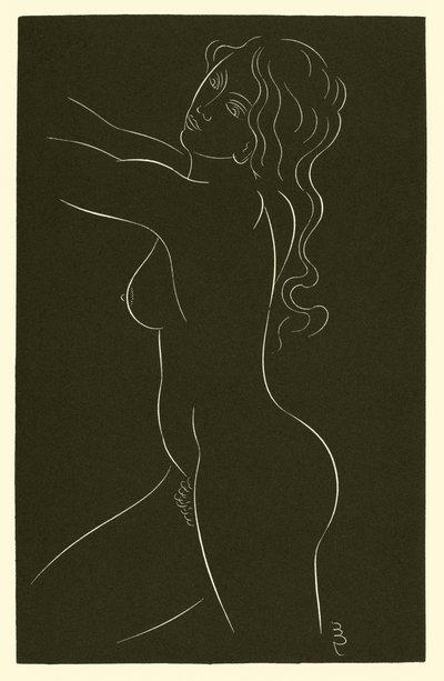 Akt kobiecy autorstwa Eric Gill