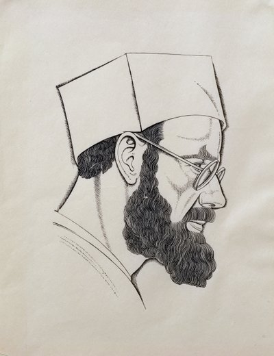 Autoportret autorstwa Eric Gill