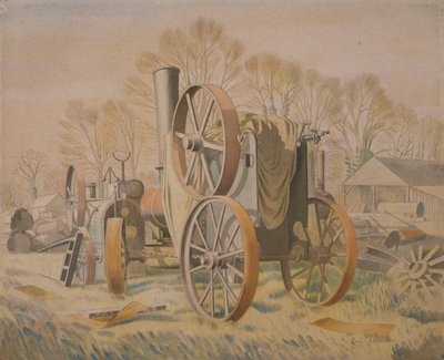Traktor, 1933 autorstwa Eric Ravilious