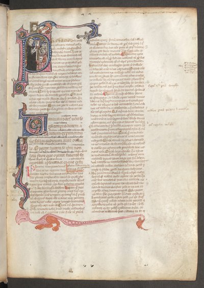 Cała strona: tekst i inicjały historyczne autorstwa Erich Lessing