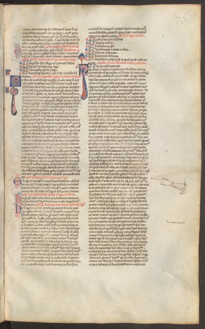 Cała strona: tekst z inicjałem autorstwa Erich Lessing