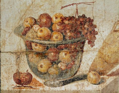 Szklana misa z owocami autorstwa Erich Lessing