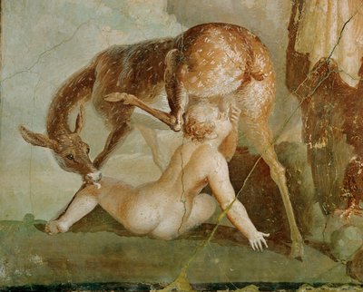 Herakles odnajduje swojego syna Telefosa w Arkadii autorstwa Erich Lessing