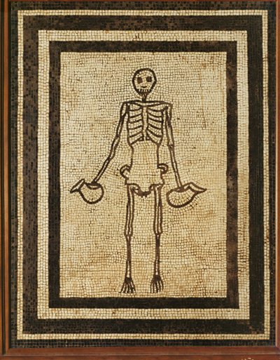 Memento Mori, szkielet autorstwa Erich Lessing