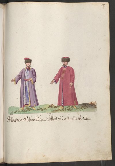 Kupcy moskiewscy w Konstantynopolu ... autorstwa Erich Lessing