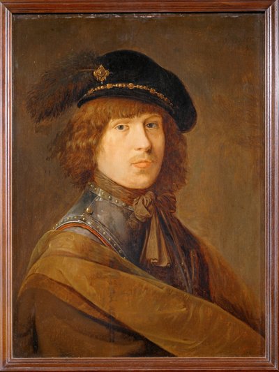 Portret artysty w kirysie ... autorstwa Erich Lessing