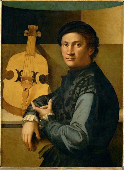 Portret altowiolisty ... autorstwa Erich Lessing
