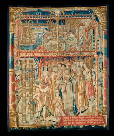 Gobelin z Saint Anatoile de Salins autorstwa Erich Lessing