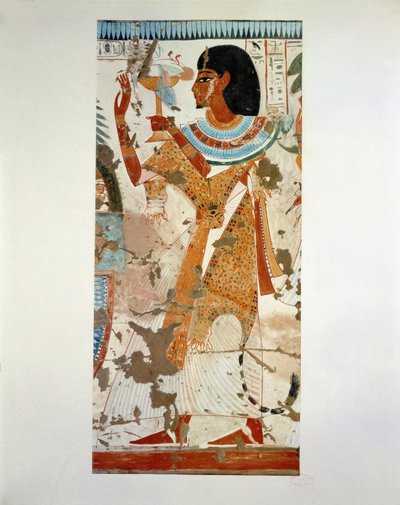 Arcykapłan Userhet ofiarował ptactwo ... autorstwa Erich Lessing