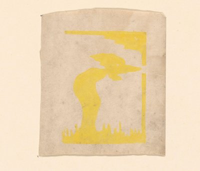 Kompozycja abstrakcyjna autorstwa Erich Wichmann (signed by artist)