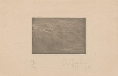 Kompozycja abstrakcyjna autorstwa Erich Wichmann (signed by artist)