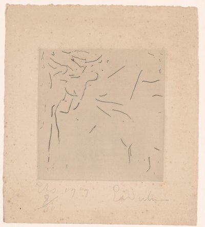Kompozycja abstrakcyjna autorstwa Erich Wichmann (signed by artist)