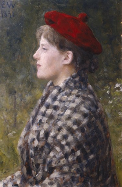 Sophie Werenskiold autorstwa Erik Theodor Werenskiold