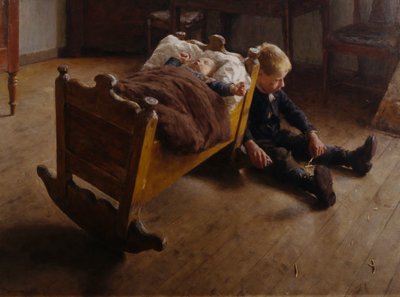 Dwóch braci autorstwa Erik Theodor Werenskiold