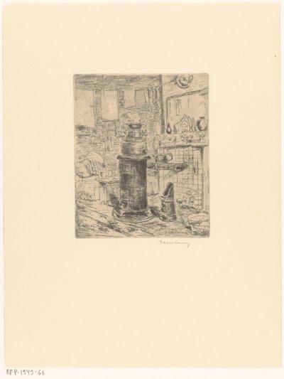 Gaz Geen (oryginalny tytuł na obiekcie) autorstwa Erkelens (signed by artist)