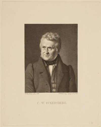 C. W. Eckersberg autorstwa Erling Eckersberg