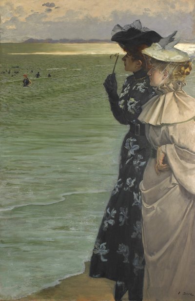 Czas kąpieli nad morzem Czas kąpieli nad morzem, 1896 r. autorstwa Ernest Ange Duez