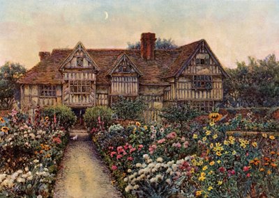 Rumwood Court, Langley, Kent (kolor lito) autorstwa Ernest Arthur Rowe
