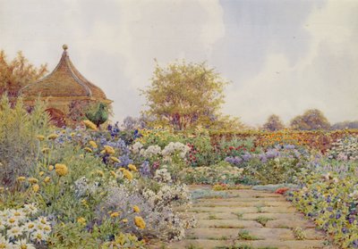 Ogrody w Chequers Court, Buckinghamshire autorstwa Ernest Arthur Rowe