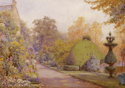 Cisowy spacer, Barncluith, Strathclyde autorstwa Ernest Arthur Rowe