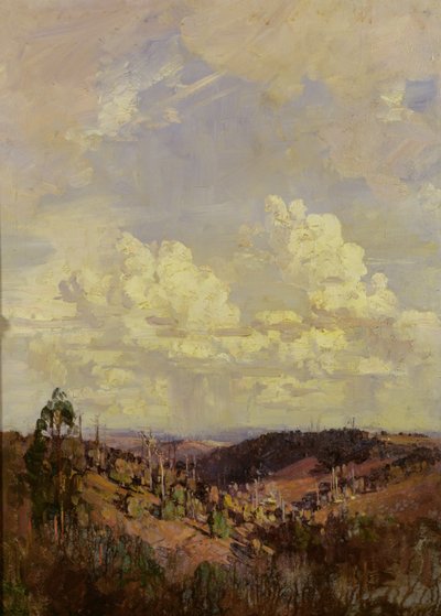 I niech chmury wieczoru i poranka (Tennyson) autorstwa Arthur Streeton
