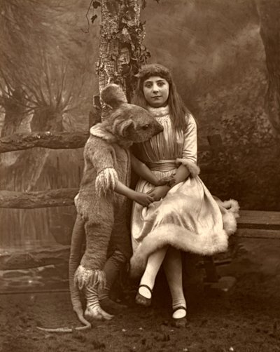 Alicja i popielica, 1887 autorstwa Ernest Barraud