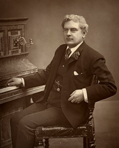 Arthur Cecil, brytyjski aktor, komik, dramaturg i kierownik teatru 1887. autorstwa Ernest Barraud