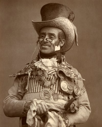 Arthur Roberts, brytyjski aktor, komik i artysta estradowy, 1888 autorstwa Ernest Barraud