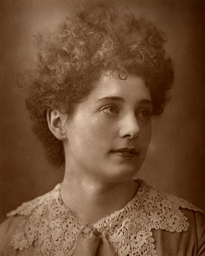 Blanche Horlock, brytyjska aktorka, 1887 autorstwa Ernest Barraud