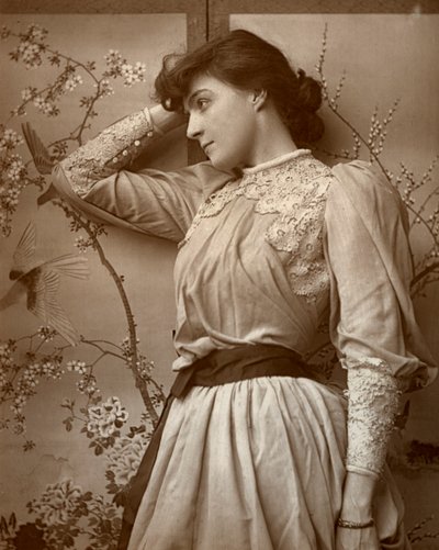 Cora Urquhart Brown-Potter, amerykańska aktorka, 1887 autorstwa Ernest Barraud