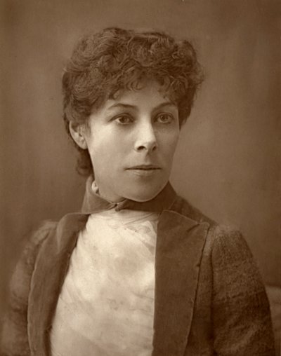 Fanny Brough, brytyjska aktorka, 1888. autorstwa Ernest Barraud