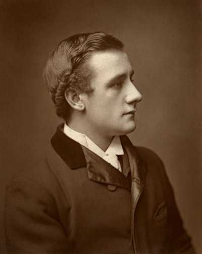 Fuller Mellish, brytyjski aktor, 1887 autorstwa Ernest Barraud