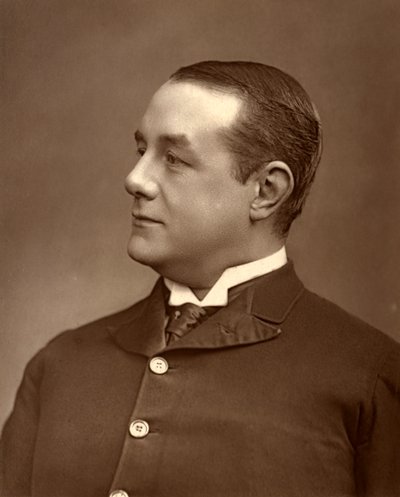 Gilbert Farquhar, brytyjski aktor, 1887 autorstwa Ernest Barraud
