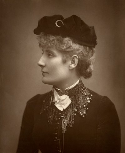 Harriett Jay, brytyjska pisarka i dramaturg, 1888 autorstwa Ernest Barraud