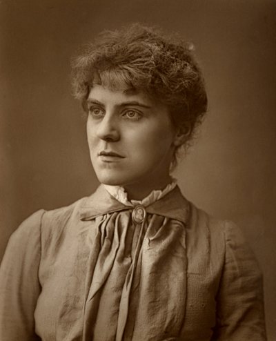 Janet Achurch, brytyjska aktorka i aktorka-menedżerka, 1887 autorstwa Ernest Barraud