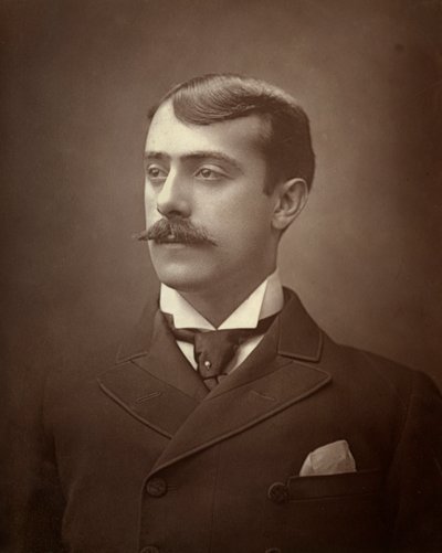 Laurence Cautley, brytyjski aktor, 1887 autorstwa Ernest Barraud