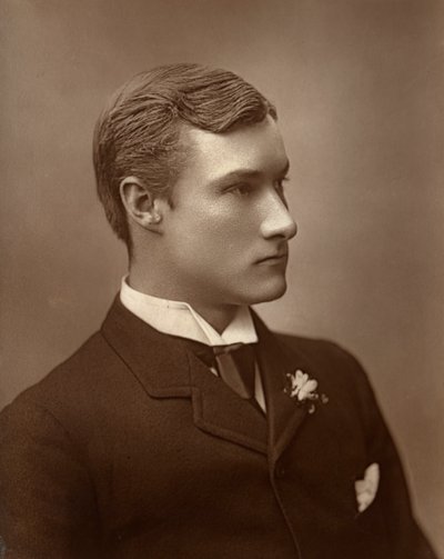 Percy Lynal, brytyjski aktor, 1887 autorstwa Ernest Barraud