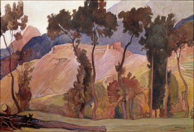 Château de la Soie autorstwa Ernest Bieler