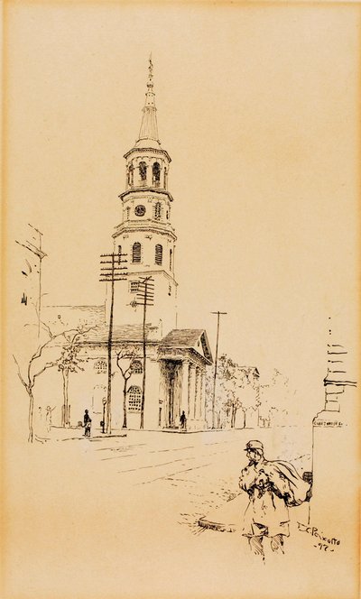 Kościół Michała autorstwa Ernest C. Peixotto